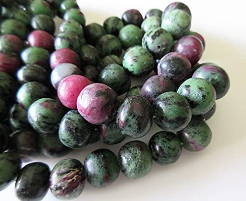 Rubis zoïsite perles naturelles pour créer vos bijoux bohèmes chic lors de vos ateliers DIY