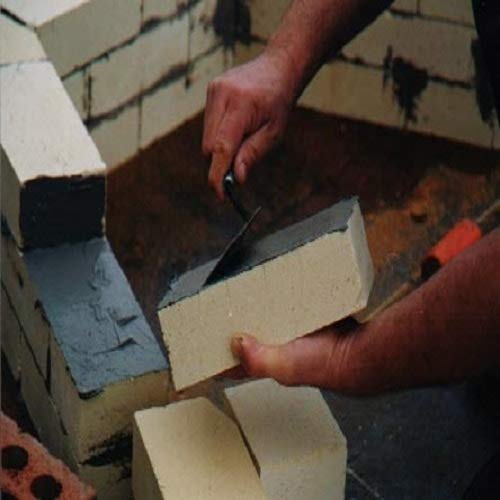 SIMOND STORE 15 Lbs. Tube 2700F Refractory Cement Pre-Mix Air Setting Wet Refractory Mortar for Insulating Firebricks