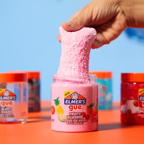 Elmer's Gue Pre Made Slime, Fruity Slushie Crunchy Slime, Scented, 2 Count by Elmer's - Image 6