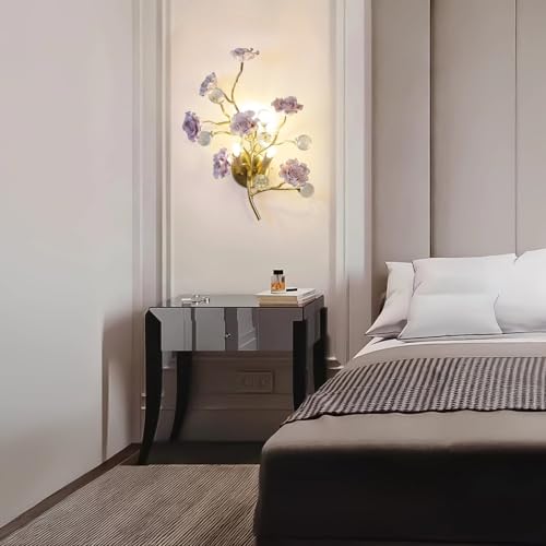 Image of Harold Electricals Rosea Rosa Wall Light for Living Room, Hall, Dining Table, Bedroom, Corridor, Restaurant Home Decor & Indoor Lightings -Pack of 1(Bulb Included)