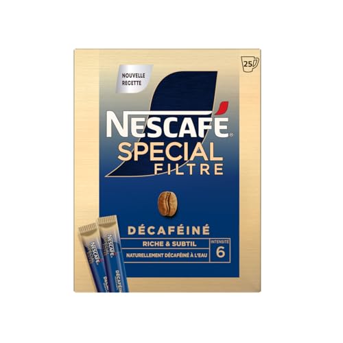 Nescafé Special Filtre Décaféiné Café Soluble, 25 x 2g