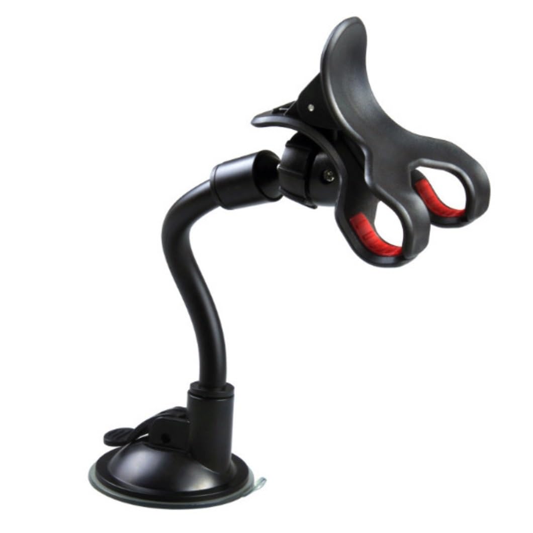 Robusto Soporte Movil Coche Soporte Universal para Parabrisas De Teléfono Celular Pequeño para Automóvil GPS Rotación 360 ​​​​Grados Silicona Ventosa Plegable Duradero