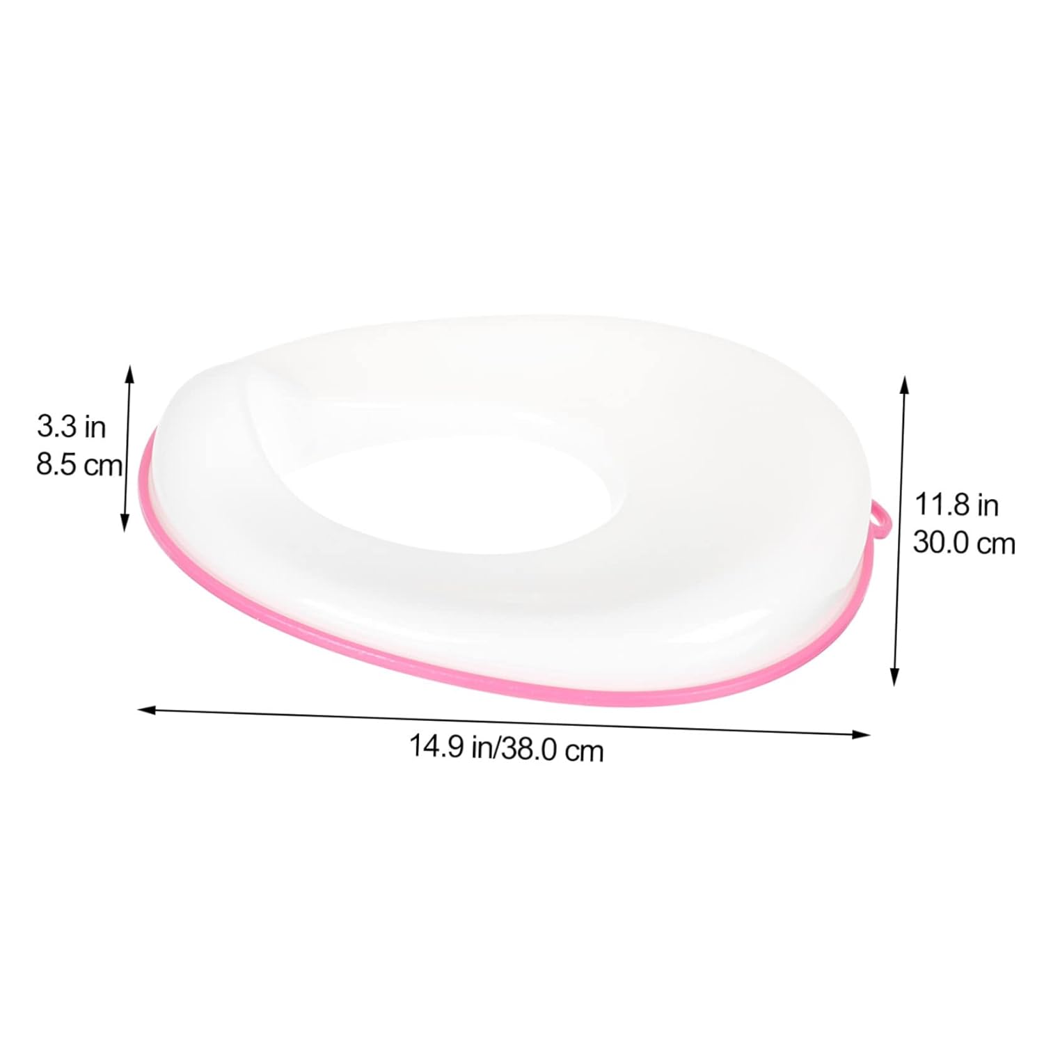 Boy Girl Boy Girl Potty Seat for Toilet and Stool Large Non-Slip Pad Easy to Clean and Carry