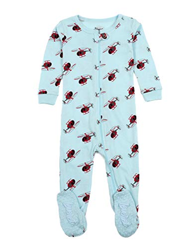 Image of Leveret Kids Pajamas Baby Boys Girls Footed Pajamas Sleeper 100% Cotton (Size 6-12 Months-5 Toddler)