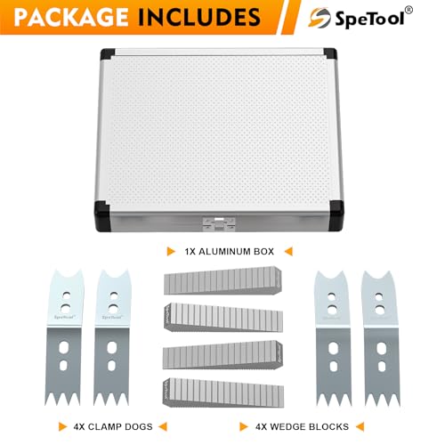 Outil de serrage de plaque SpeTool en acier durable avec mallette - 3