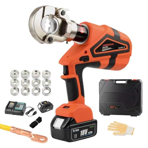 Electric Hydraulic Crimping Tool with 12 Ton Capacity