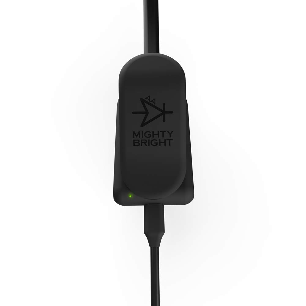 Mighty Bright NuFlex - Lámpara para atril (recargable), color negro