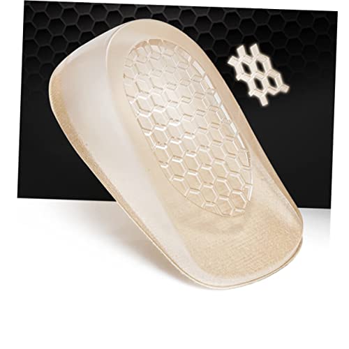 ORFOFE 2pairs Height Increase Insoles for Men Invisible Heel Pads Soft and Comfortable Non-Slip E-TPU Gel Material - Image 5