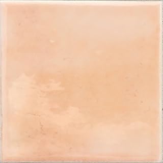 Glossy Pink Ceramic Square Wall and Floor Tile Sample Swatch - 3.94 x 3.94 for Bathroom Kitchen Backsplash Shower Accent Modern Design