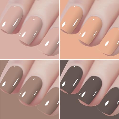 Vishine Vernis Gel Semi Permanent Lot de 48 Flacons - 45 Couleurs populaire Rose Rouge Jaune avec Base Top Coat & Matte Top Coat UV LED Soak Off Vernis à Ongle Soak Off Nail Art 48pcs 8ml – vue 5
