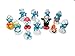 Smurf Deluxe Figure Cake Toppers / Cupcake Party Favor Decorations Set of 12 with Baby Smurf, Brainy Smurf, Smurfette, Gargamel, Azrael and More!