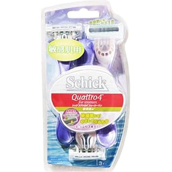 Amazon.co.jp: シック Schick クアトロ4 フォーウーマン