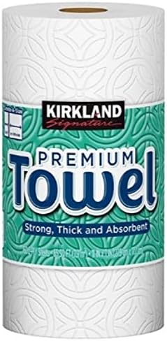 Kirkland Signature Premium Paper Towels 2-ply Kitchen Paper 160 Sheets x 3 Rolls / Premium Paper Towel 3Rolls 160/2-PLY Sheets