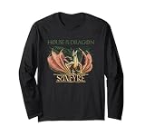 House of the Dragon Iconic Sunfyre Dragon Big Chest Poster Long Sleeve T-Shirt