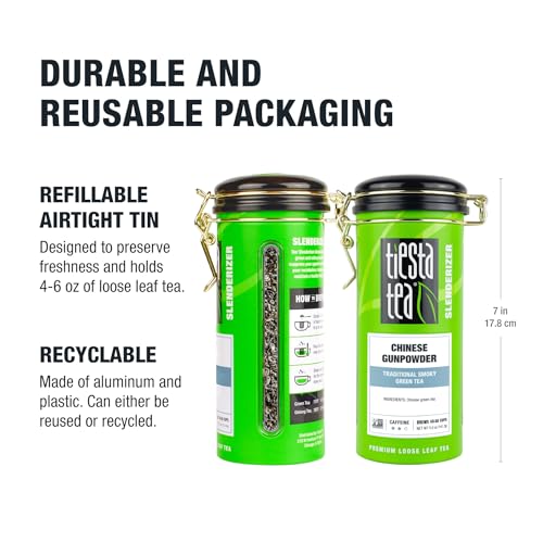 Tiesta Tea 22008 Chinese Gunpowder, Traditional Smoky Green Tea thumb #8