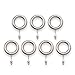 Source Global Resin Rings, Pack of 7, Pewter