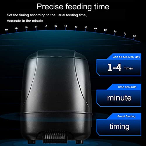 Automatic Fish Feeder 10L Fish Pond Fish Feeder Outdoor Intelligently Large Capacity Rainproof Fish Feeding Dispenser Timer With Lcd Display For Tank Aquariums Garden Pond #TOP1
