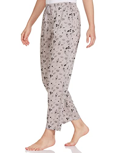 Image of Van Heusen Women's Printed Lounge Pants | Drawstrings & Side Pockets | Ultra Soft Fabric | Relaxed Fit | At home pyjamas | Everyday Comfort | Printed | Style 55306 | Available in Pack of 1 & 2