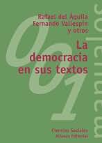 La democracia en sus textos: 001 (El libro universitario - Manuales)