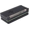 Raspberry Pi Zero 2W Case - Aluminum Passive Case with Pin Header for Zero 2W/W