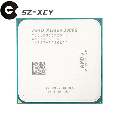 CPU Athlon 3000G 3.5 GHz double cœur socket AM4 composant PC multiprocessus - 2