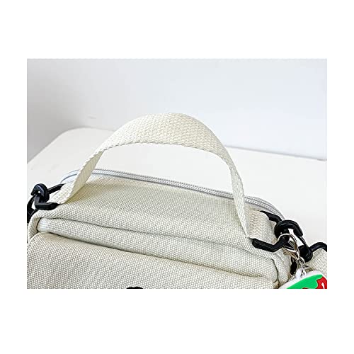 Ncduansan Kawaii Backpack Girl People Messenger Bag Mini Small Backpack Cute Korean Ins Puppy Pattern(Black) #TOP5