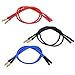 6PCS 4.0mm Banana Gold Bullet Connector Extension Cable for RC Brushless Motor ESC Extension Cable Wire RC Car Boat Parts