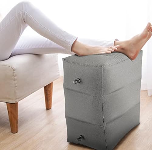 Airplane Foot Rest Inflatable Pillow Kids Travel Pillow Inflatable Foot Rest Foot Hammock Travel Pillow Portable 3 Layers Foot Rest Travel Accessories For Adults Kids Airplane Sleeping and Footrest