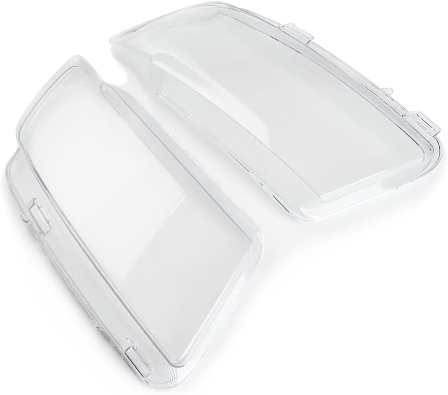 Left Right PC Transparent Lens Headlight Covers Compatible for 2011-2013 Jeep Grand Cherokee 55079379AF 55079378AF Head Lamp