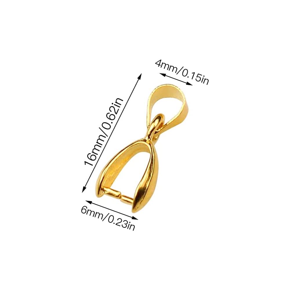 100x Hangerlussen – Goud En Zilver – 15x6,5 Mm – Kettingsluitclip Voor Sieraden Maken, DIY En Kettingen