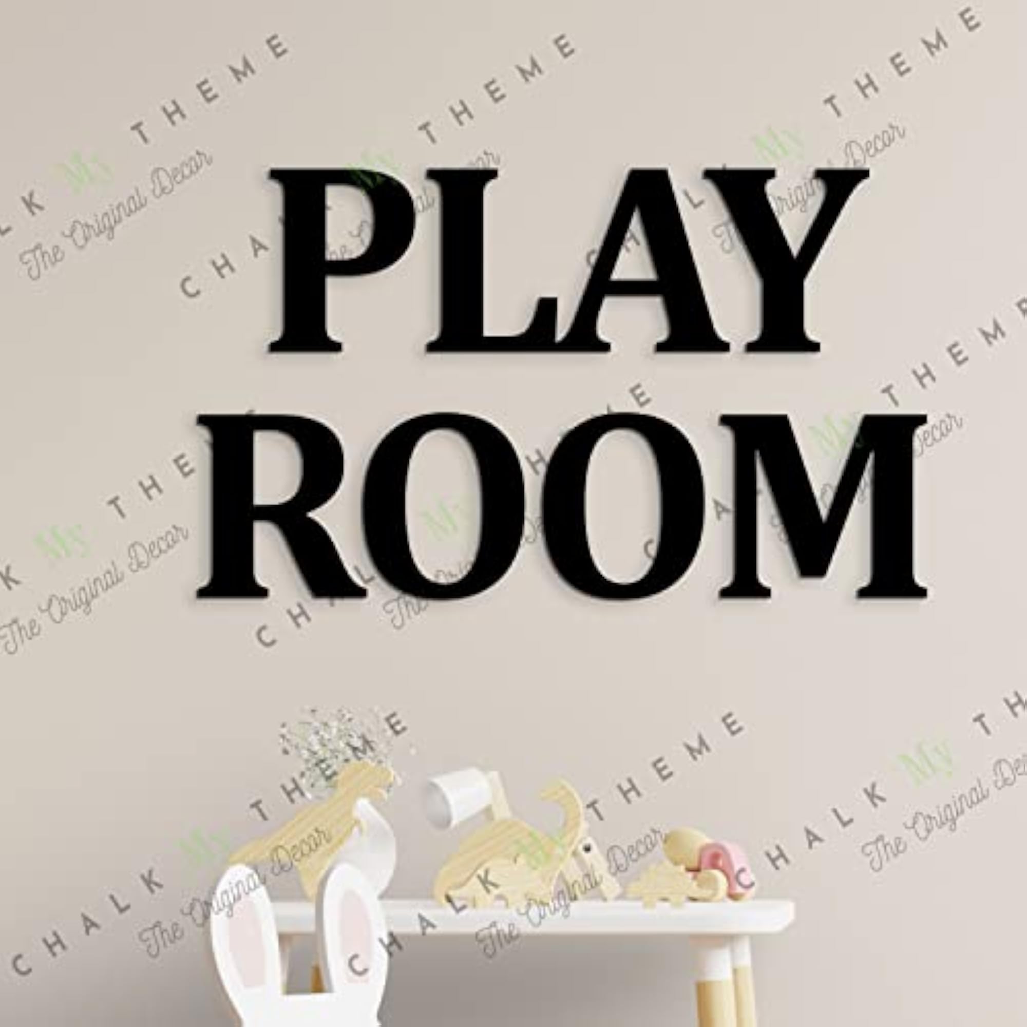 Wooden Number 9 for Wall Decoration