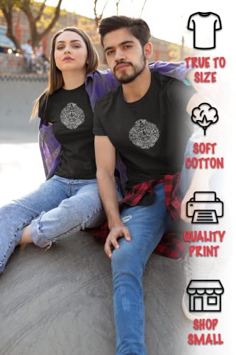Shirtbanc Mens Graphic Mayan Calendar Shirt Maya Nation Mexico Pride Tee, S-3Xl #TOP1