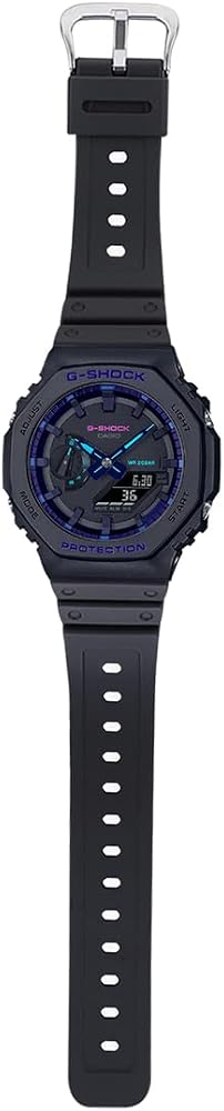 Casio G-Shock GA-2100VB-1ADR Multi-Coloured Analog-Digital Dial