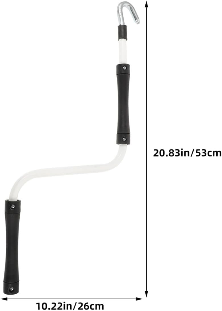 PRETYZOOM Manual Awning Crank Handle 53cm Hand Operated Awning Lift Handle for Outdoor Patio Rv Garden Canopy Replacement Accessory
