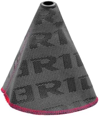 JDM Bride Racing Hyper Fabric shift knob Shifter Boot Cover MT/AT Red