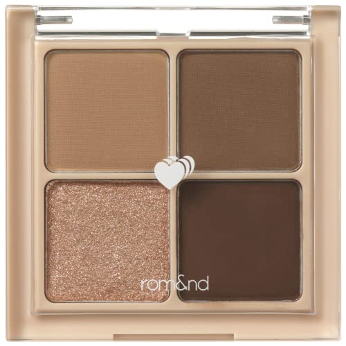 rom&nd Better Than Palette 102g (04 Dusty Fog Garden) | Eye Makeup Palette, Matte & Shimmer Eye Shadow, Sparkling Glittery, various 10 shades, Long Lasting, High Pigmented, Blendable, Warm Tones