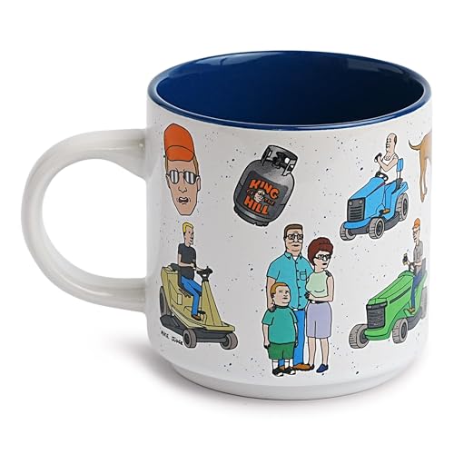 Taza Cerámica Apilable King Of The Hill 13 Onzas miniatura 3