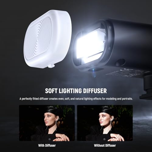 NEEWER ENTRY LEVEL VERSION Mini Camera Flash N12 5600K Fill Light LCD Display Compatible with Canon Fujifilm Sony Nikon DSLR Hot Shoe Cameras for Studio Shoots - Image 6