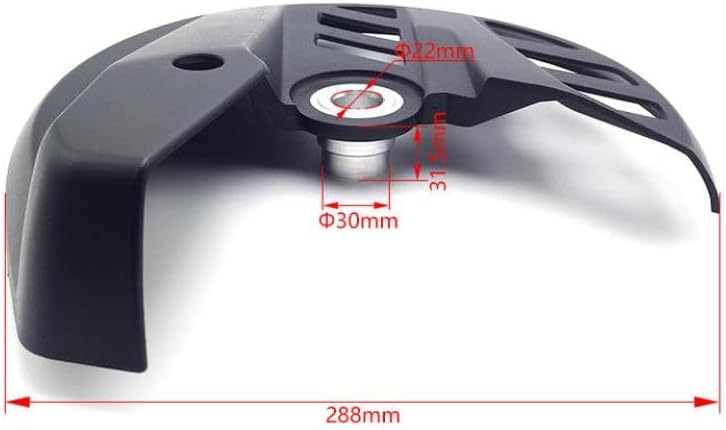 Universal Fit Motorcycle 2023 Front Brake Disc Guard Compatible With SX125 SXF250 XC300 XCF450 Motocross Dirt Bikes Aftermarket Replacement Part