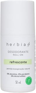 Desodorante Roll-on Natural Lippia Alba 50ml - Herbia