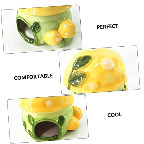 POPETPOP 1Pc Acessórios Para Animais Cogumelo Animais Desenhos Animados Furão Descanso Prático Ouriç