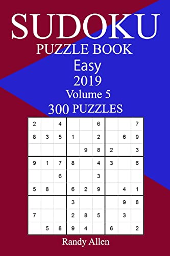 300 Easy Sudoku Puzzle Book 2019