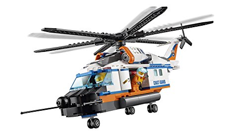 LEGO City 60166 - "Seenot-Rettungshubschrauber Konstruktionsspiel, bunt – Bild 7