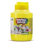 Tinta Guache 250ml Amarelo Limao 7 41o6hIcflfL