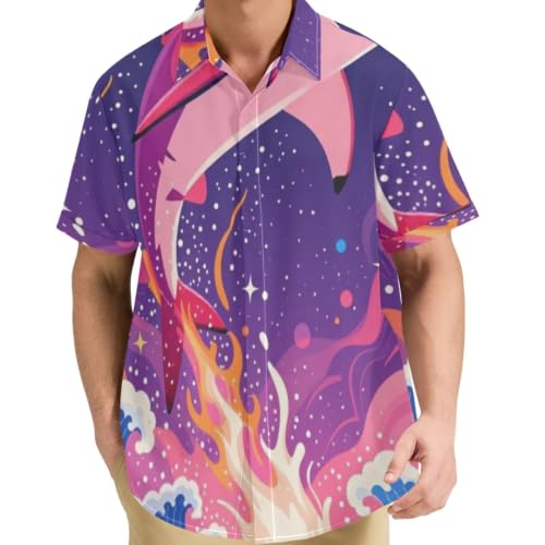 Chemises boutonnées pour homme infroissables en Blush Sea Dog taille S pour toutes saisons