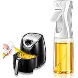 Olive Oil Sprayer for Cooking, 180ml Oil Spray Bottle Mister - Food Grade Oil Vinegar Spritzer Sprayer Dispenser Bottles Gadgets for Cooking, Kitchen, Air Fryer, Salad, Baking, Grilling, Frying (6 oz)