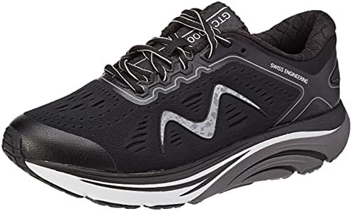 MBT Rocker Bottom Shoes Women’s – Athletic Running Walking Shoe MBT-2000, Black - 8.5 M US