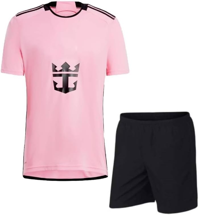 White Blue Argeentinaa Meesii 10 Football Jersey with Shorts 2024 for (Kids & Men & Boys)