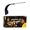 SOMA - Luminária LED X5 Preta (10W) LED Branco/Azul 127V 5 41o6hmCigtL. SL500 . SS100