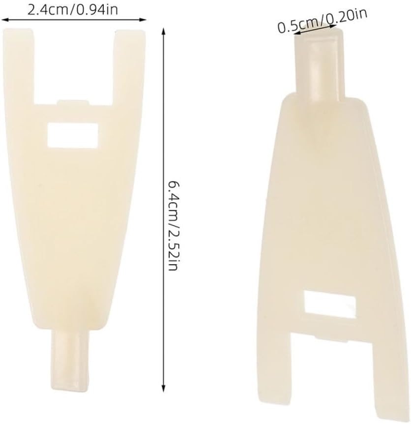SHOWERORO 2pcs Paper Towel Dispenser Key Replacement Keys for Commercial Tissue Holders Compact Design for Easy Use Bathrooms and Kitchens